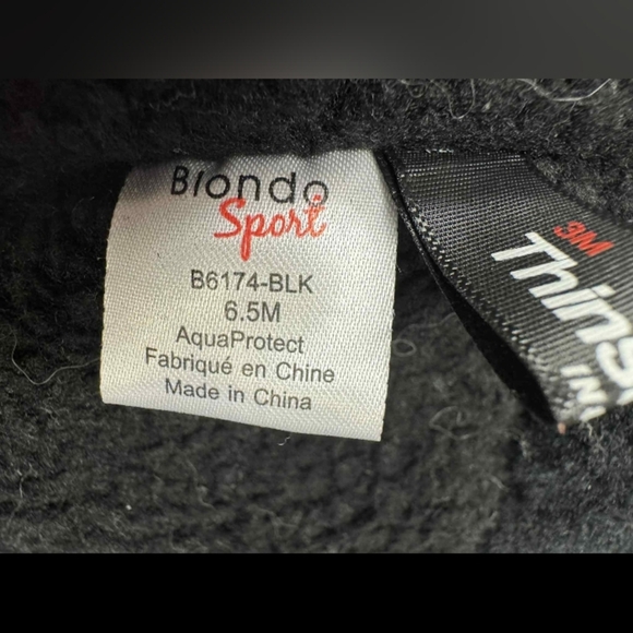 Blondo Sport Boots Thinsulate Black Tall Size 6.5 EUC - Picture 9 of 9